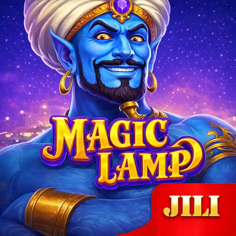 Magic Lamp casino slot game interface